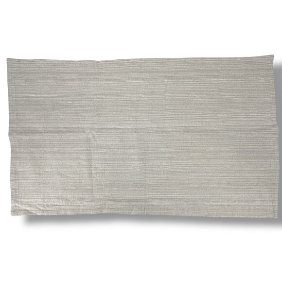 Restoration Hardware Striated Cotton Linen Pillow Sham King Size Mist